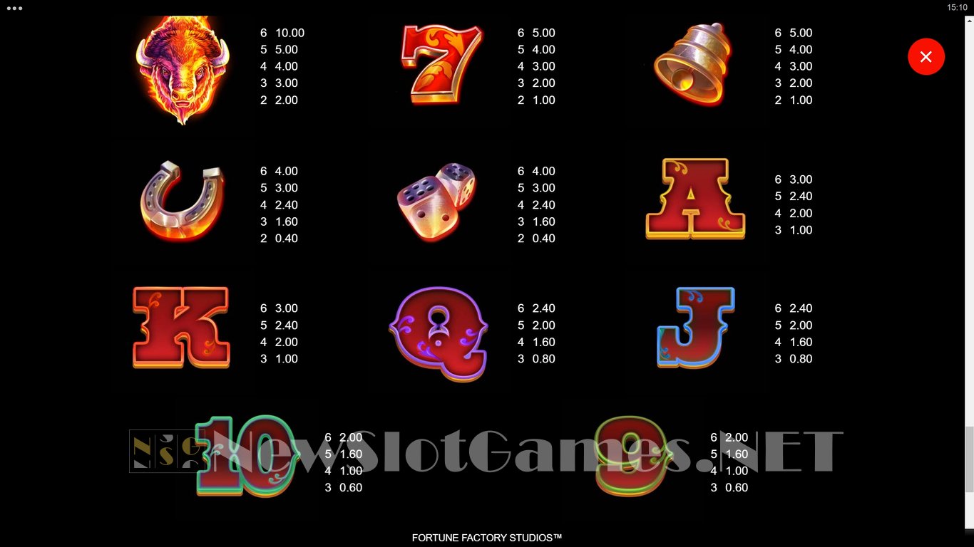 Blazing Bison Gold Blitz Slot Slot Image in Demo - pic. 10