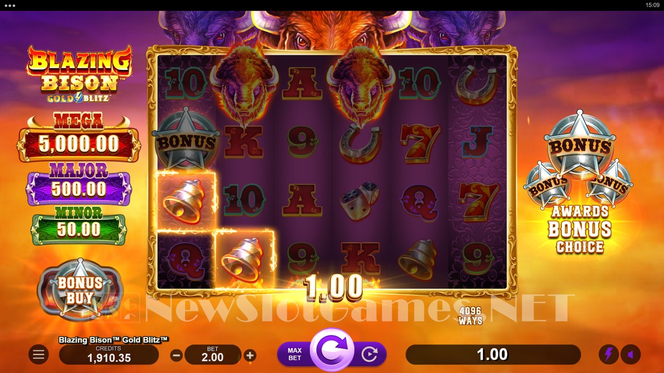 Blazing Bison Gold Blitz Slot Slot Image in Demo - pic. 2