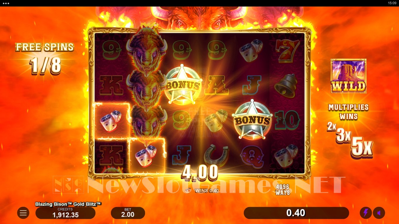 Blazing Bison Gold Blitz Slot Slot Image in Demo - pic. 7