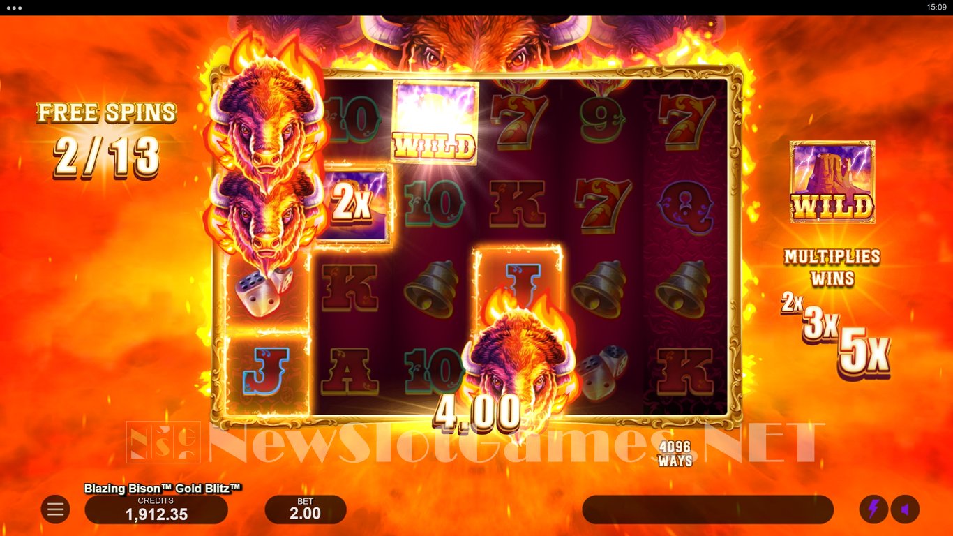 Blazing Bison Gold Blitz Slot Slot Image in Demo - pic. 8
