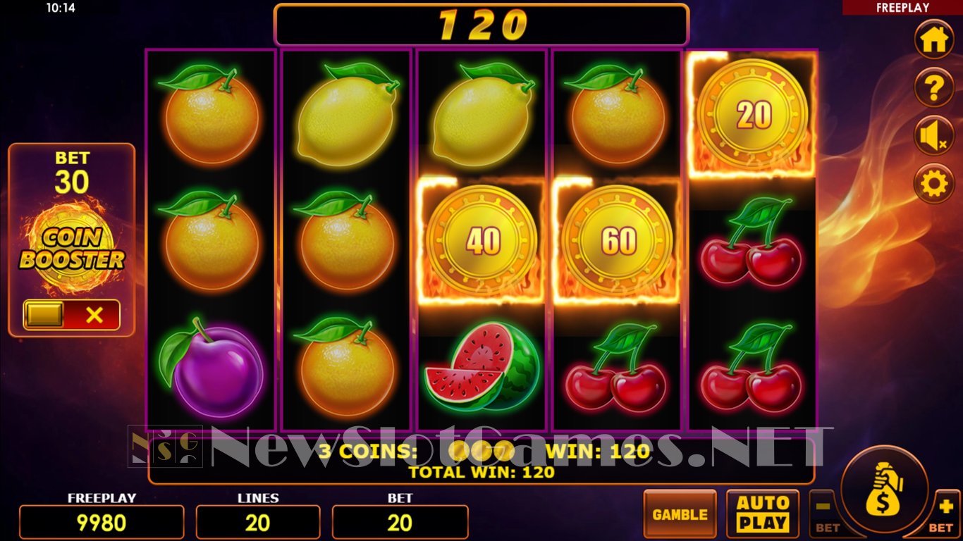 Blazing Coins 20 Slot Slot Image in Demo - pic. 2