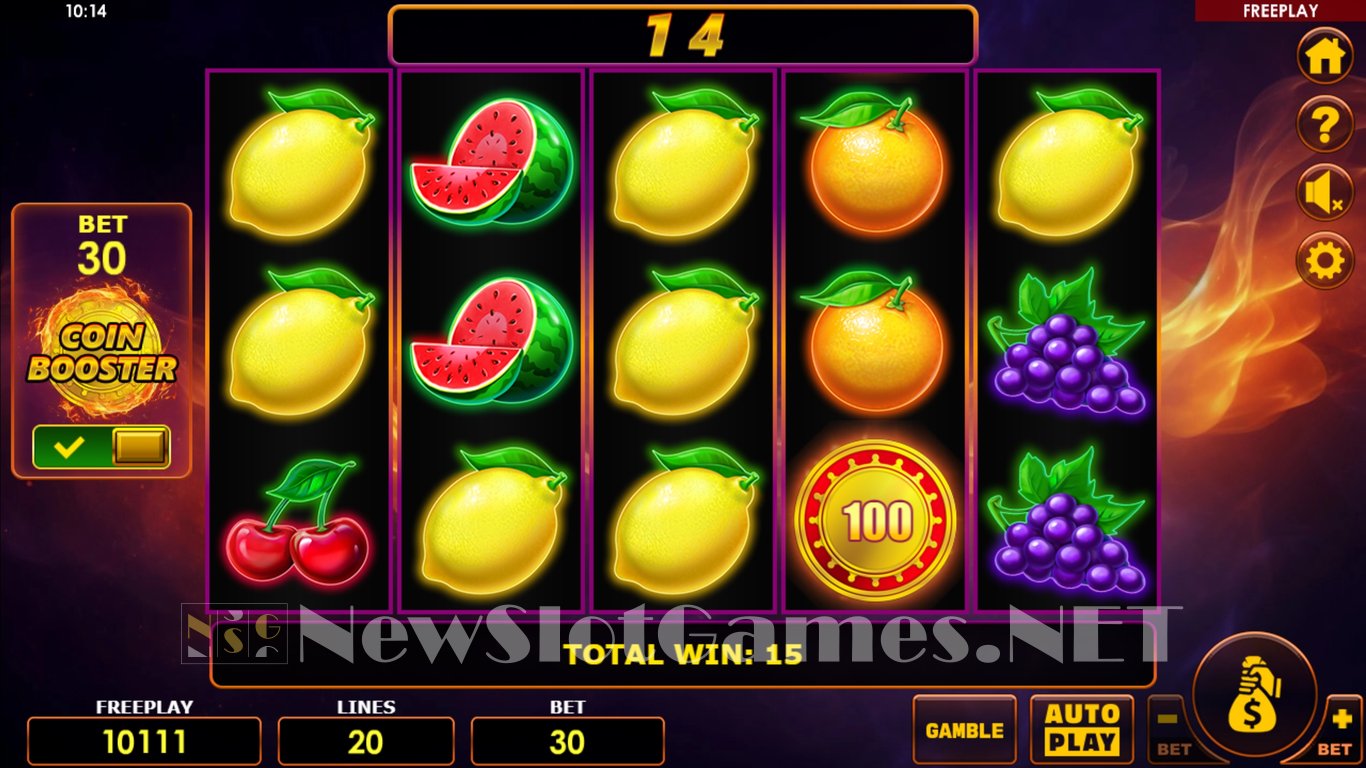 Blazing Coins 20 Slot Slot Image in Demo - pic. 6