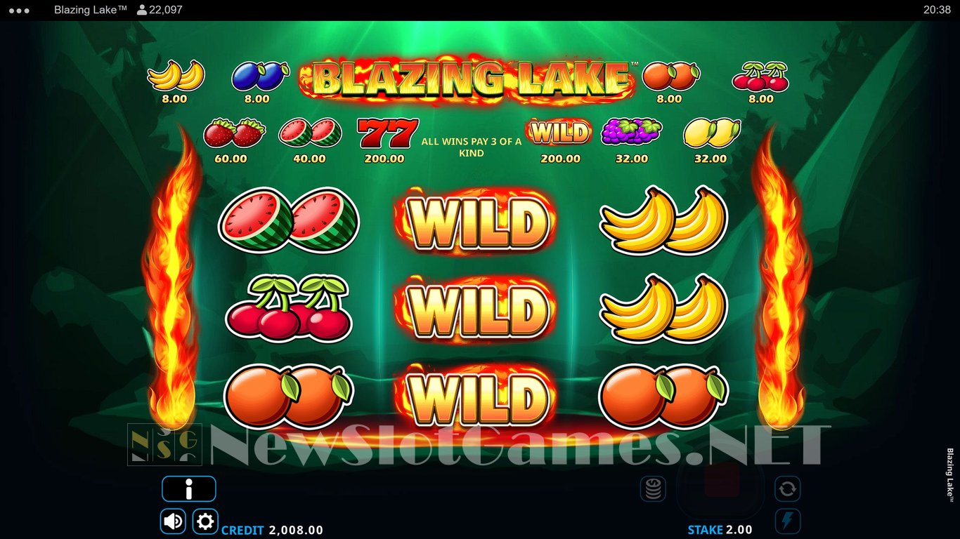 Blazing Lake Slot Slot Image in Demo - pic. 2