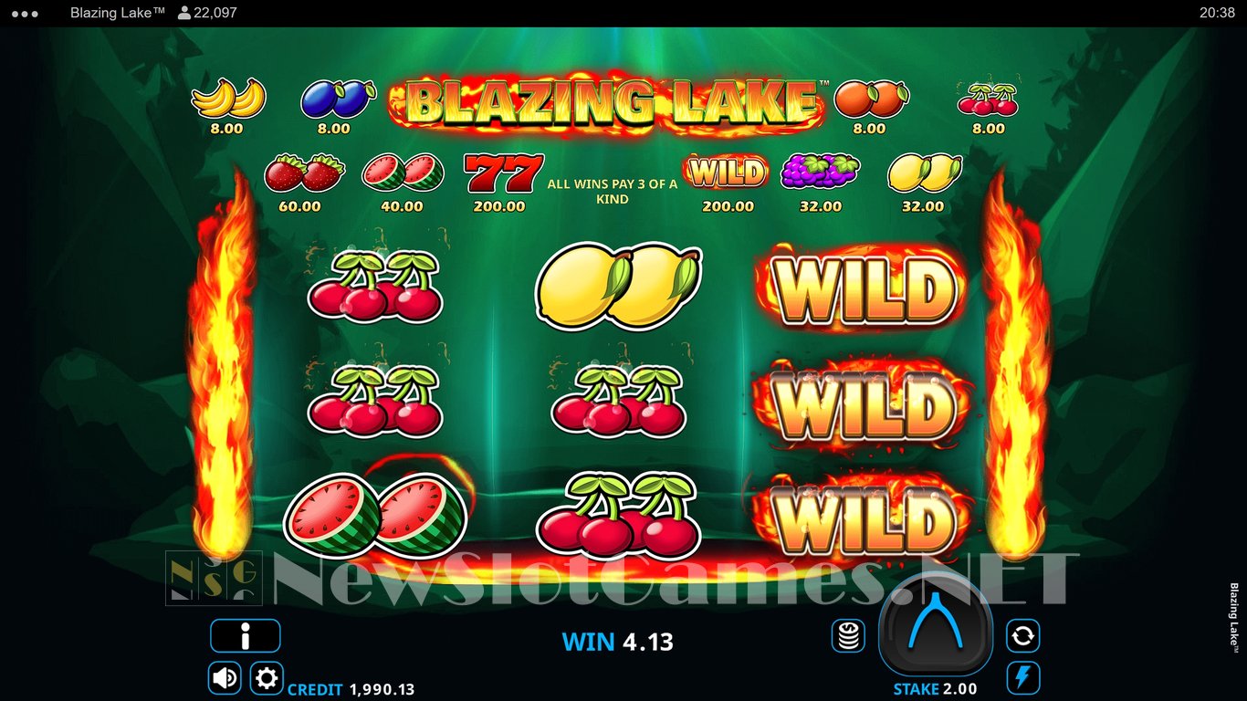 Blazing Lake Slot Slot Image in Demo - pic. 4