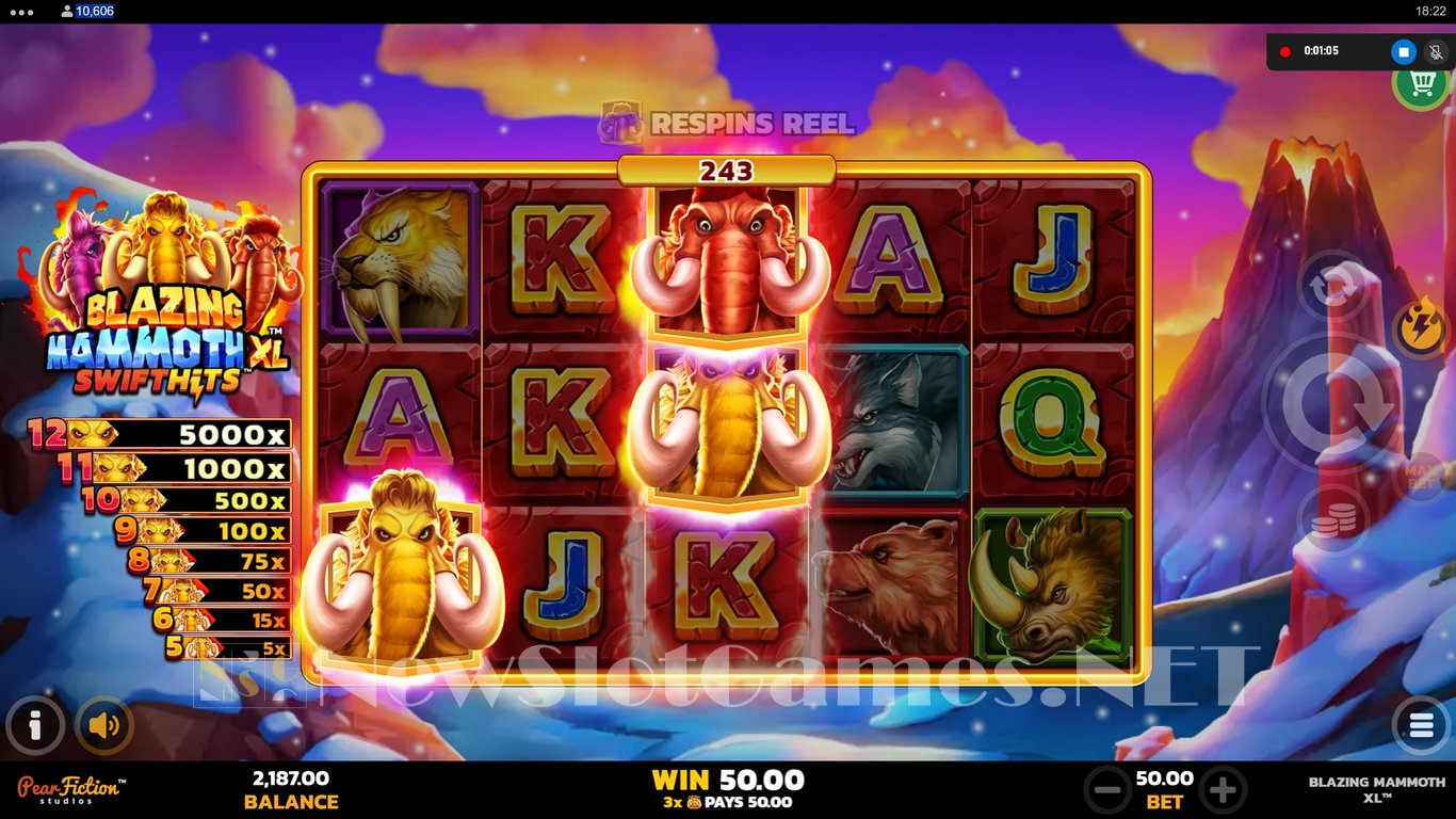 Blazing Mammoth XL Slot Slot Image in Demo - pic. 10