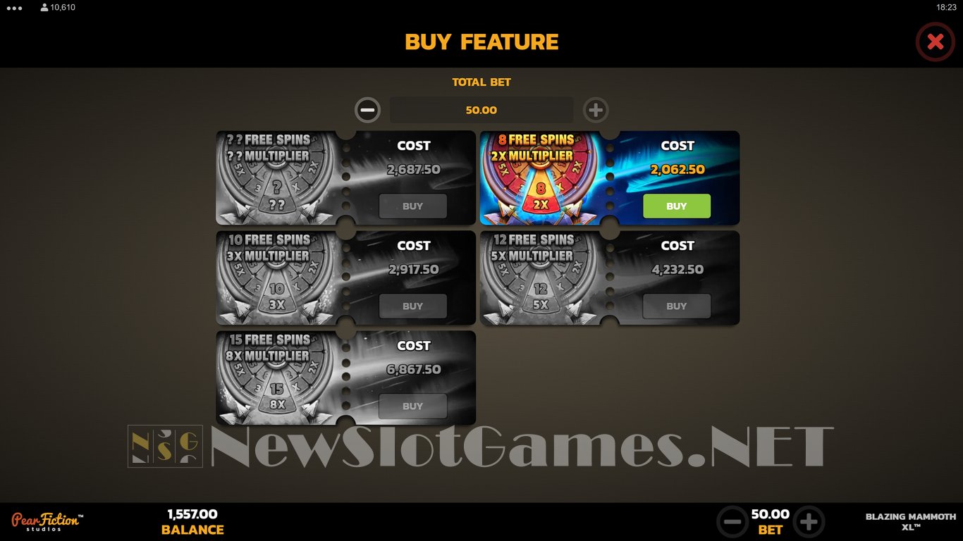 Blazing Mammoth XL Slot Slot Image in Demo - pic. 12
