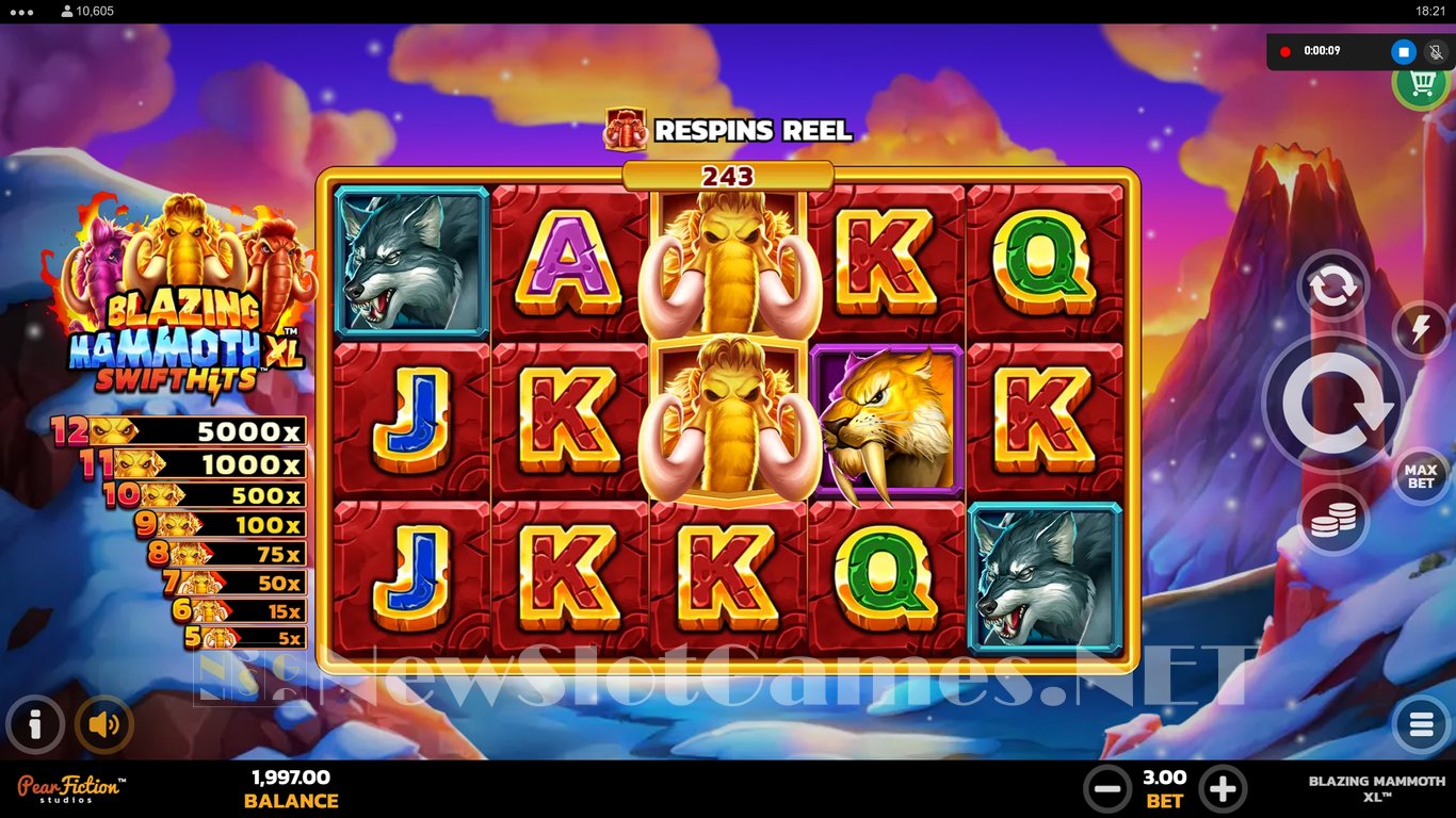 Blazing Mammoth XL Slot Slot Image in Demo - pic. 3