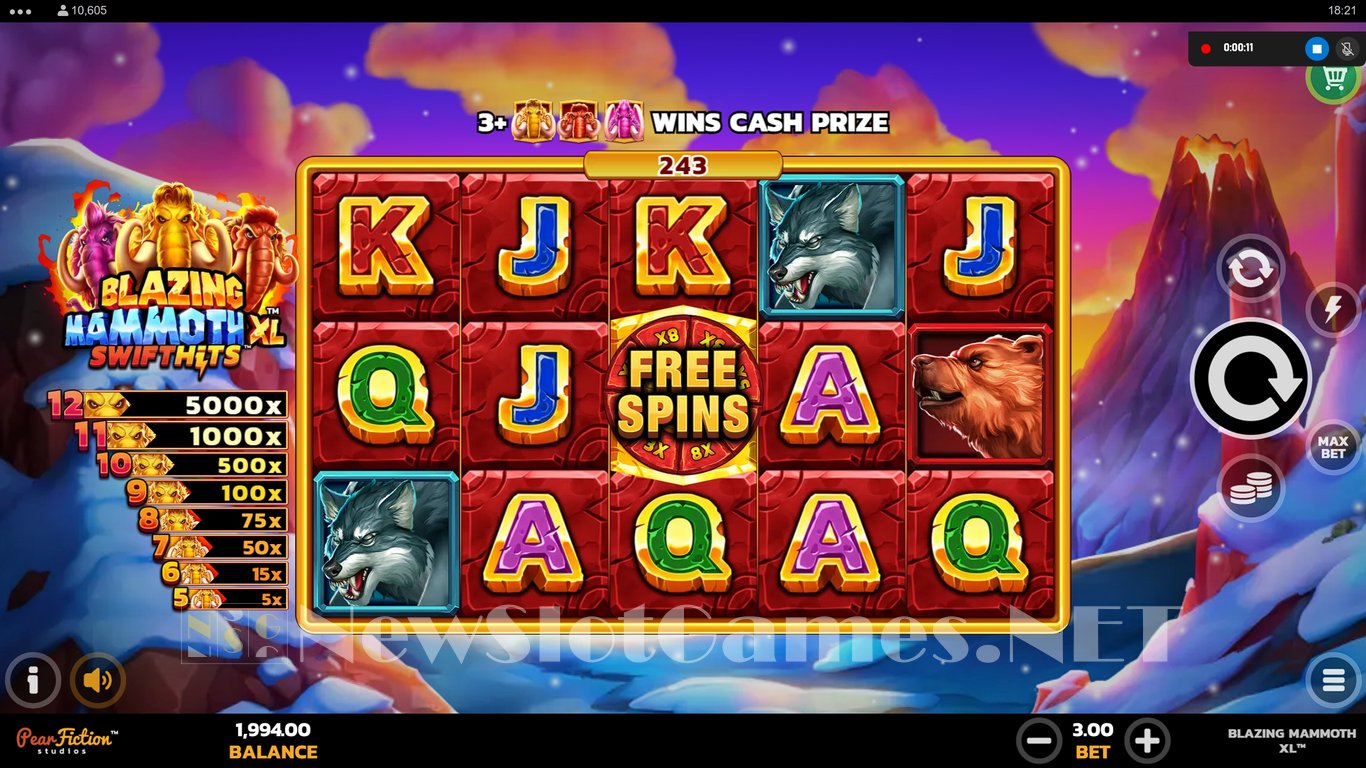 Blazing Mammoth XL Slot Slot Image in Demo - pic. 4