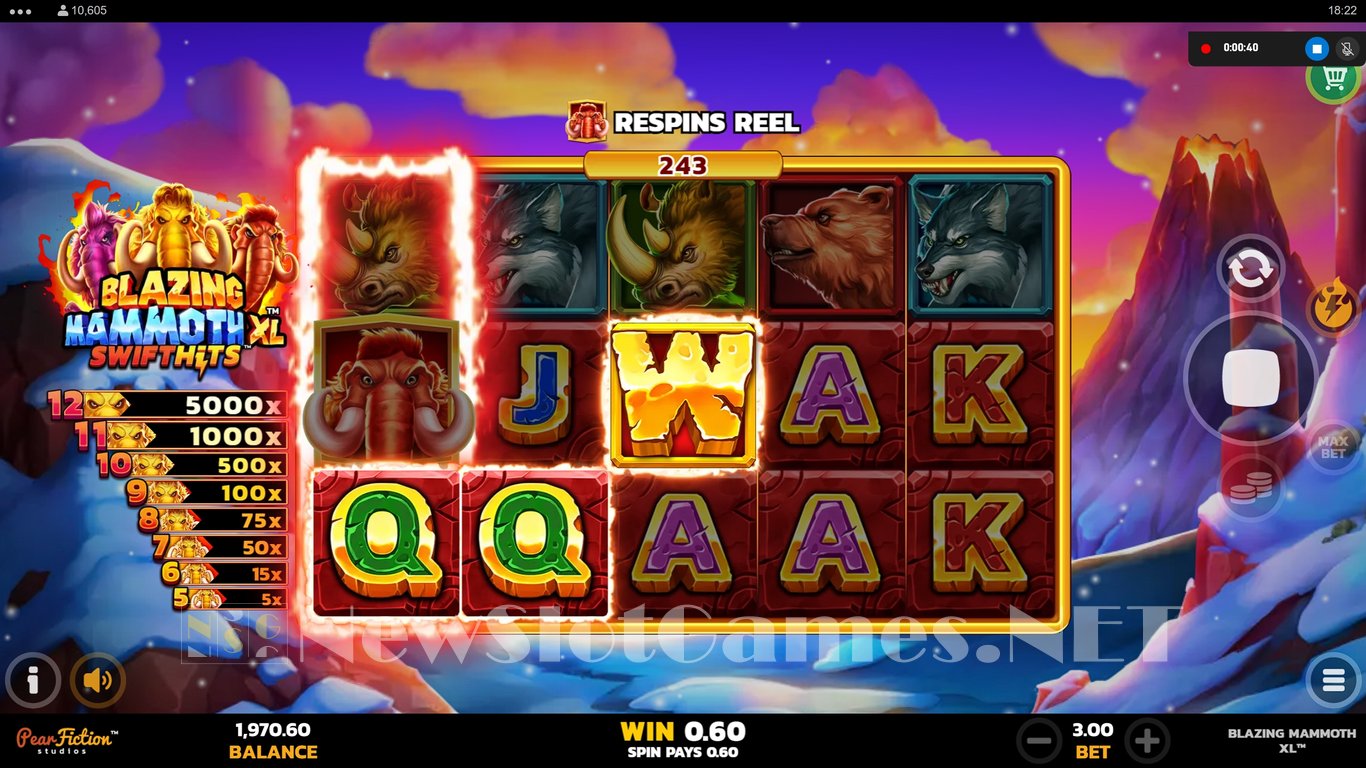 Blazing Mammoth XL Slot Slot Image in Demo - pic. 7