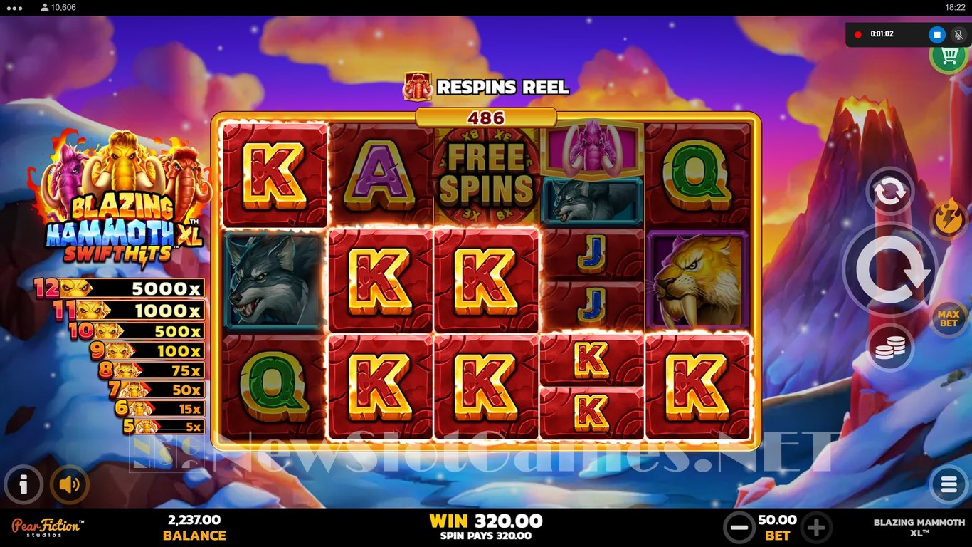 Blazing Mammoth XL Slot Slot Image in Demo - pic. 9