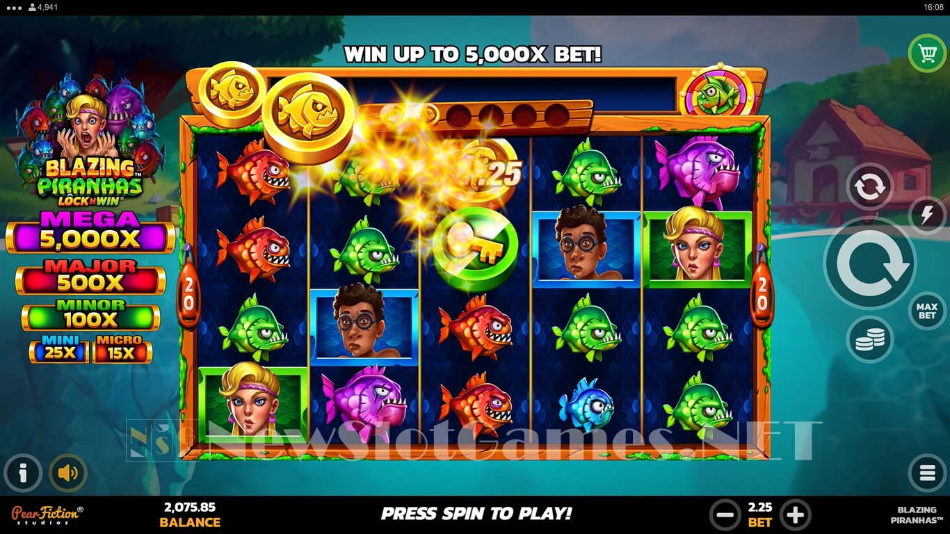 Blazing Piranhas Slot Slot Image in Demo - pic. 3