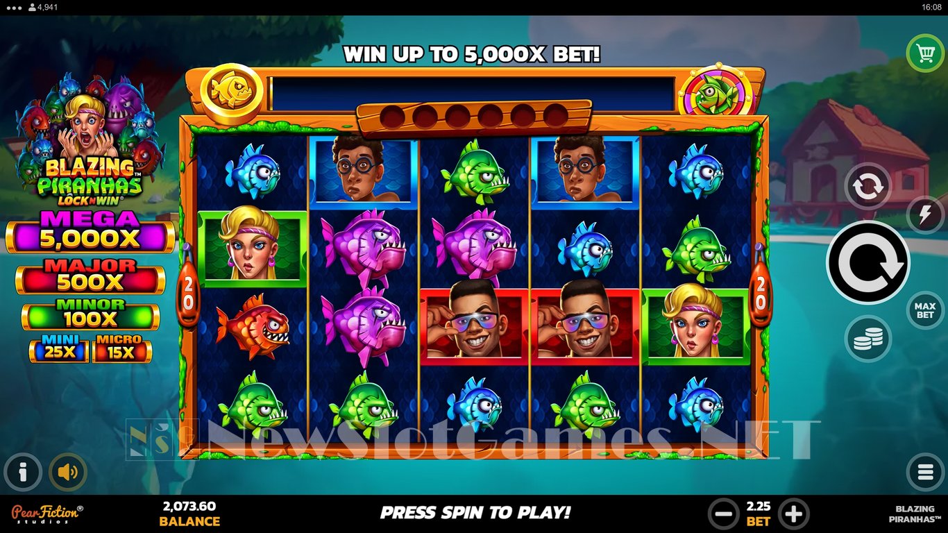 Blazing Piranhas Slot Slot Image in Demo - pic. 4