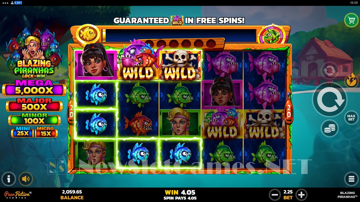 Blazing Piranhas Slot Slot Image in Demo - pic. 6