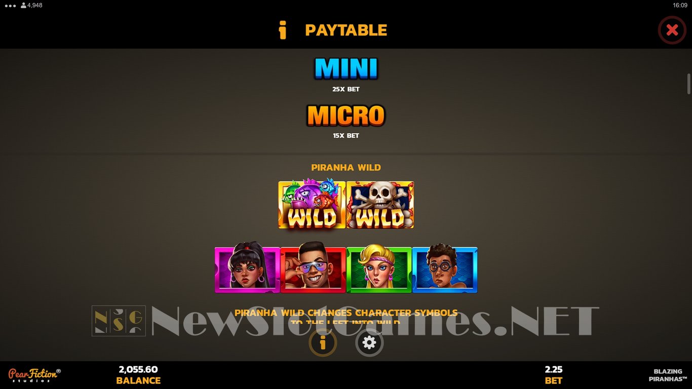 Blazing Piranhas Slot Slot Image in Demo - pic. 7