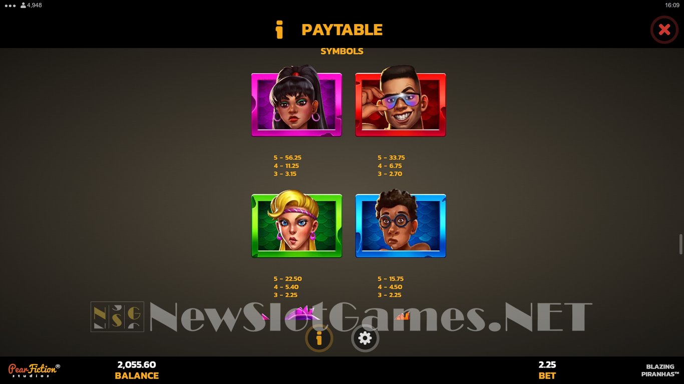 Blazing Piranhas Slot Slot Image in Demo - pic. 8