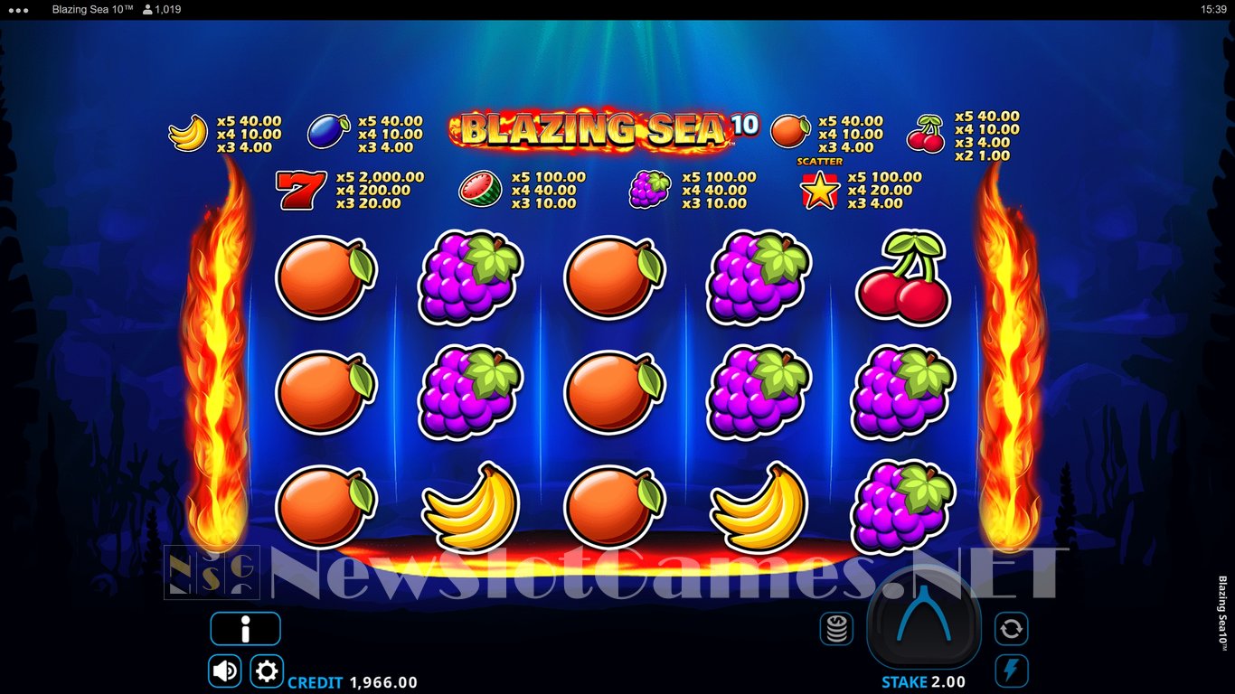 Blazing Sea 10 Slot Slot Image in Demo - pic. 11