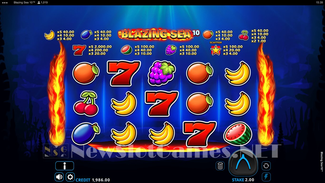 Blazing Sea 10 Slot Slot Image in Demo - pic. 8