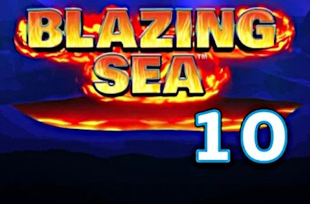 Blazing Sea 10 Slot Logo