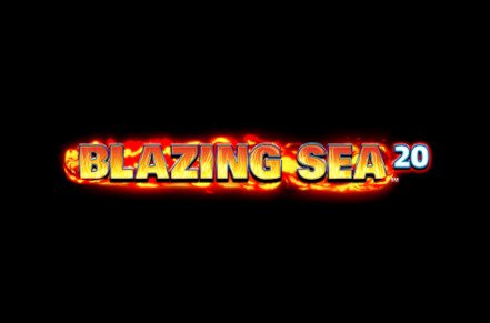 Blazing Sea 20 Slot Logo