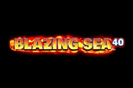 Blazing Sea 40 Slot Logo