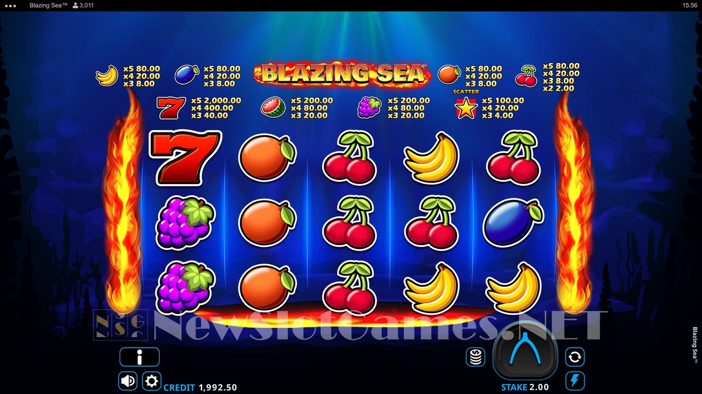 Blazing Sea 5 Slot Slot Image in Demo - pic. 8