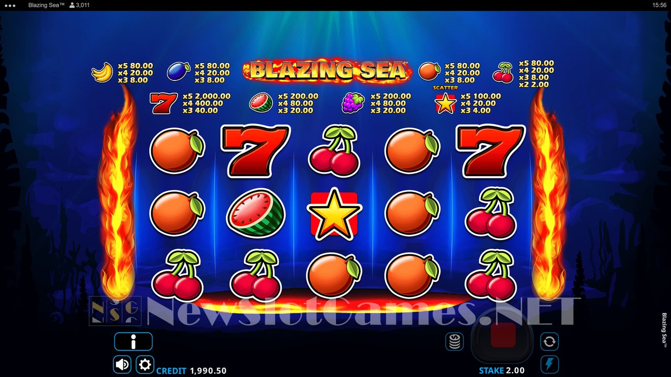Blazing Sea 5 Slot Slot Image in Demo - pic. 9