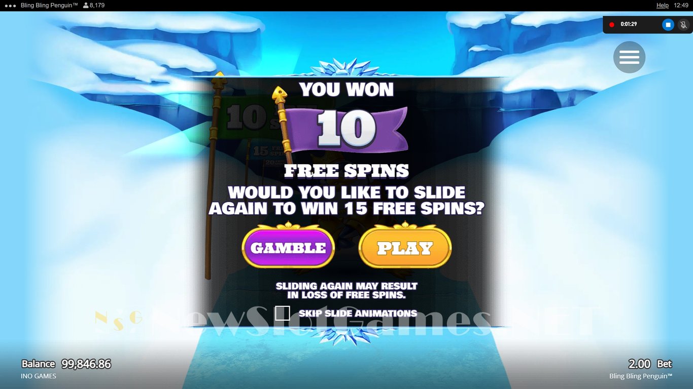 Bling Bling Penguin Slot Slot Image in Demo - pic. 10