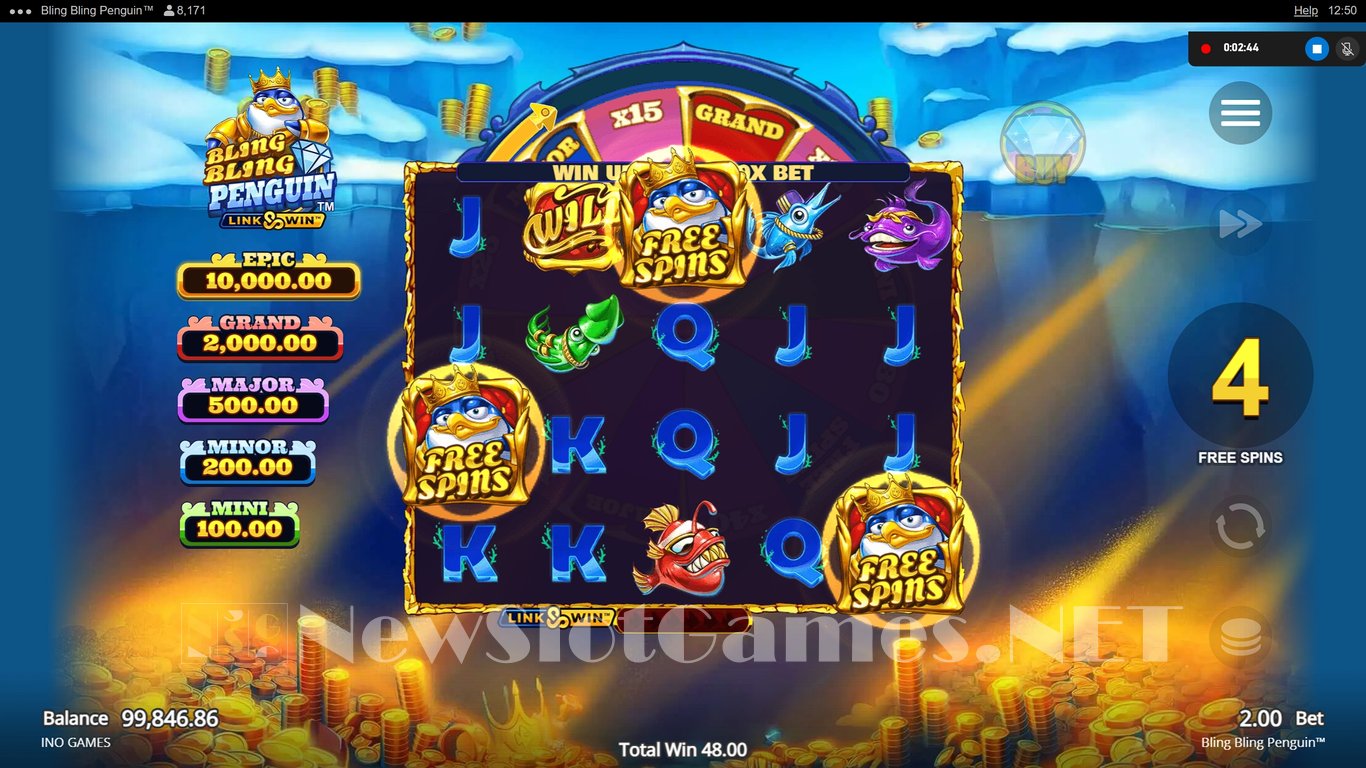 Bling Bling Penguin Slot Slot Image in Demo - pic. 14