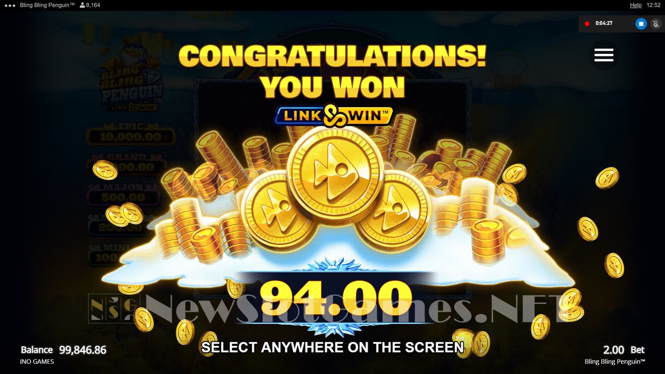 Bling Bling Penguin Slot Slot Image in Demo - pic. 17