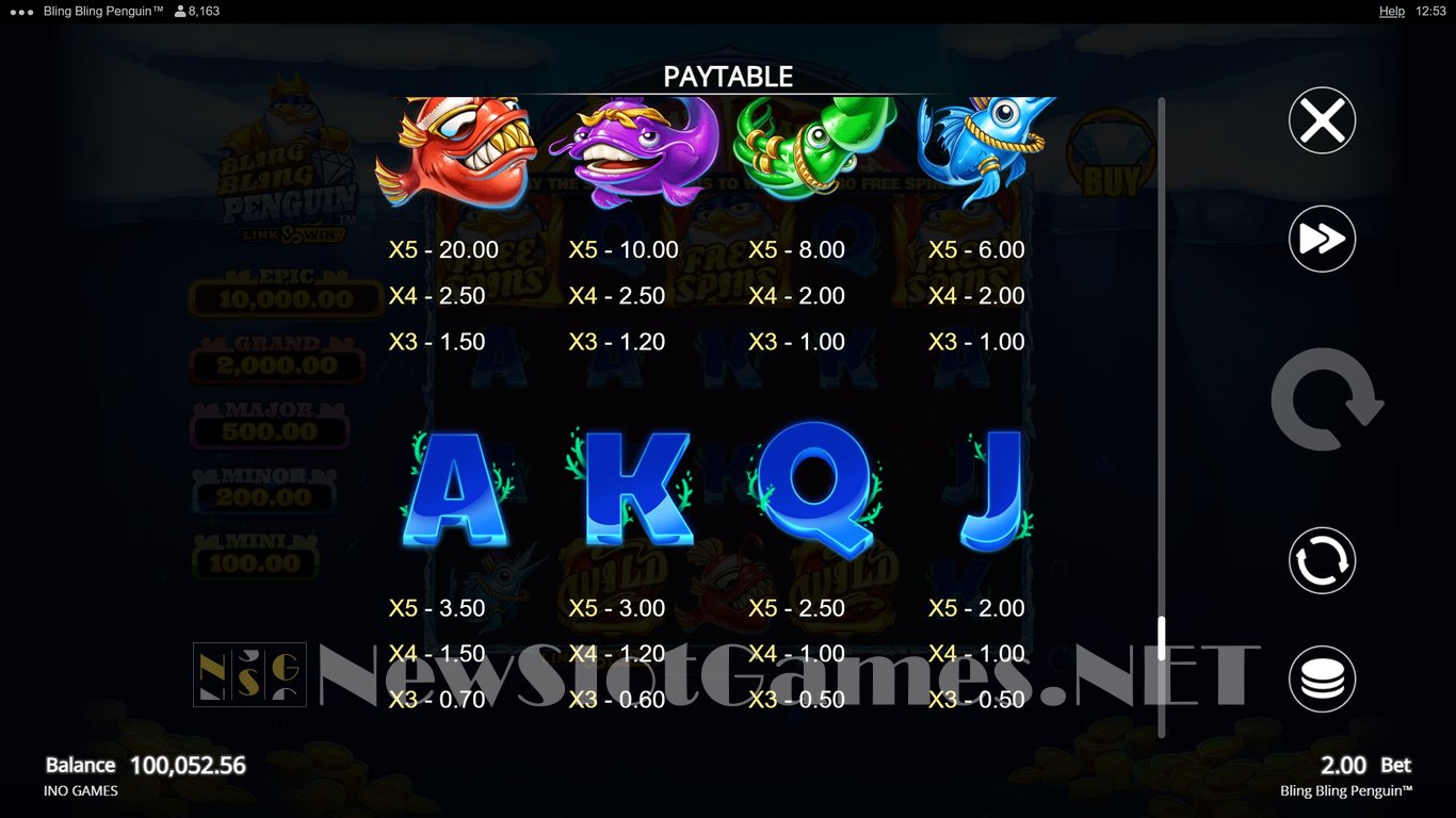 Bling Bling Penguin Slot Slot Image in Demo - pic. 19