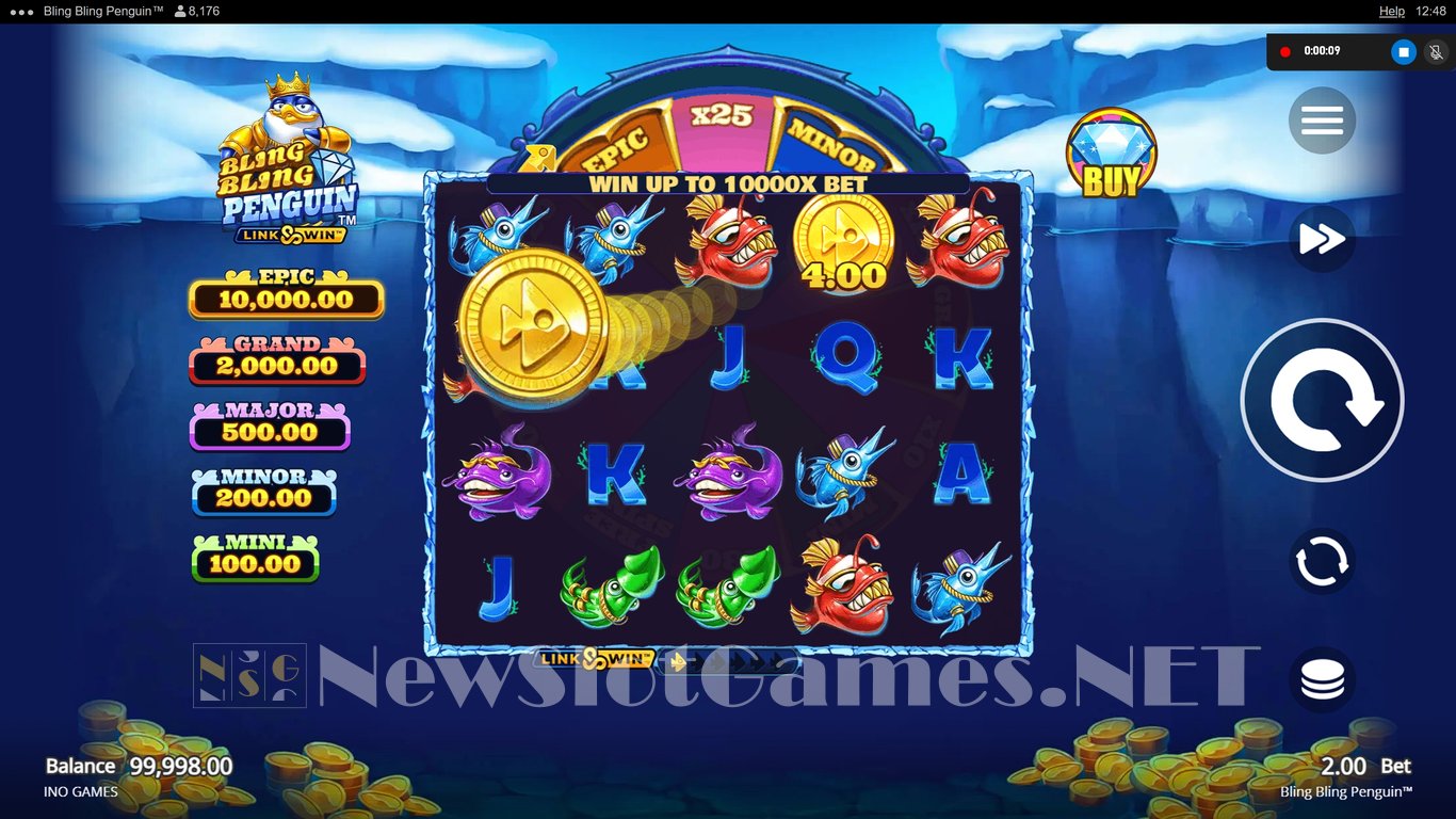 Bling Bling Penguin Slot Slot Image in Demo - pic. 2