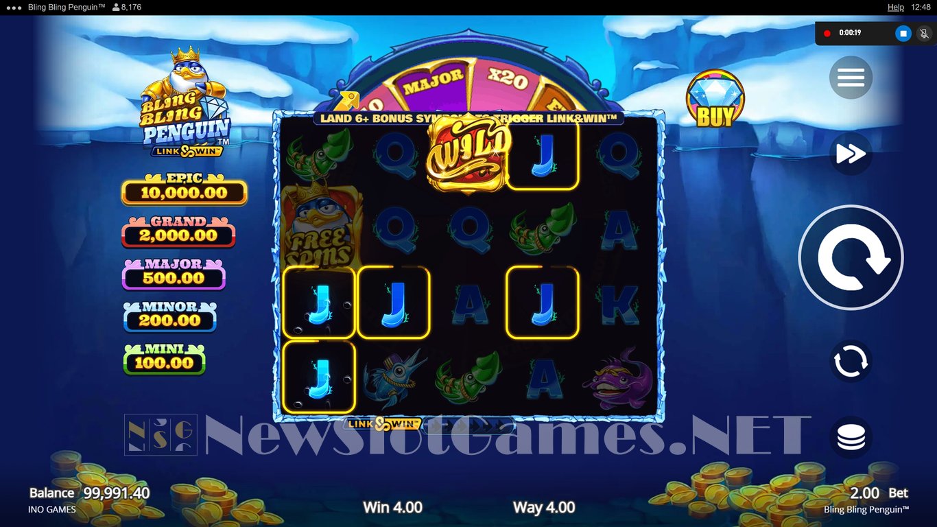 Bling Bling Penguin Slot Slot Image in Demo - pic. 4