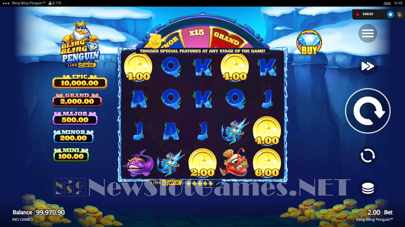 Bling Bling Penguin Slot Slot Image in Demo - pic. 5