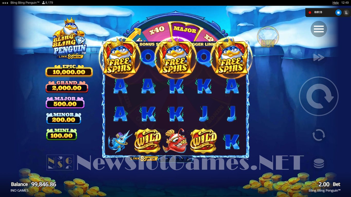 Bling Bling Penguin Slot Slot Image in Demo - pic. 7