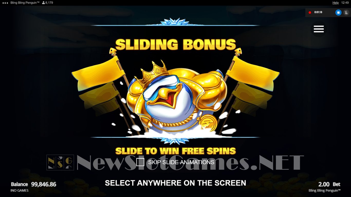 Bling Bling Penguin Slot Slot Image in Demo - pic. 8