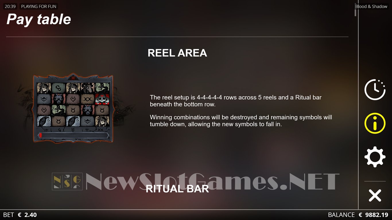 Blood & Shadow Slot Slot Image in Demo - pic. 12