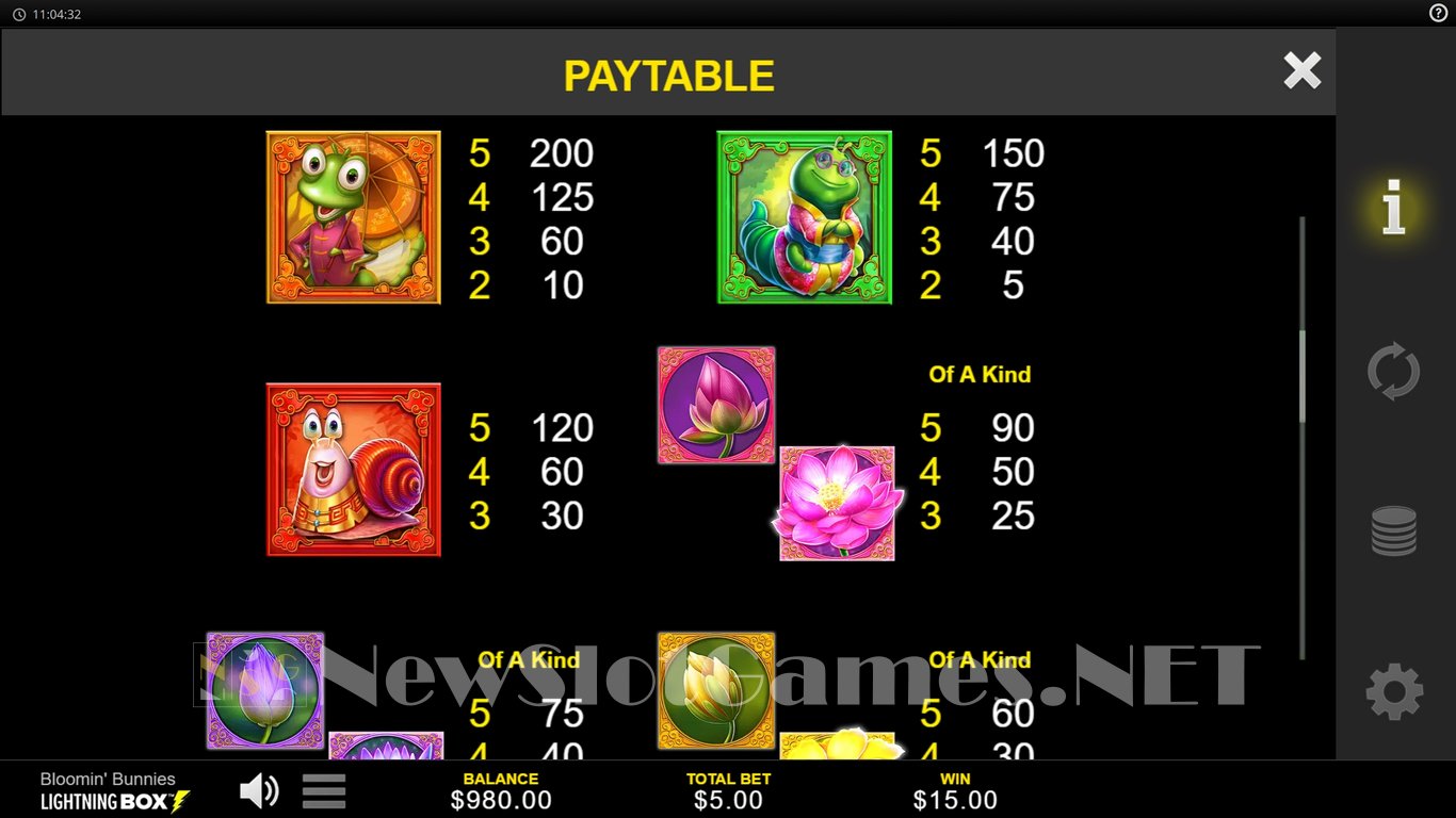 Bloomin Bunnies Slot Slot Image in Demo - pic. 10