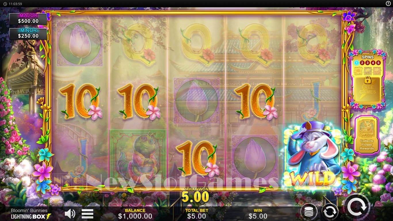Bloomin Bunnies Slot Slot Image in Demo - pic. 2