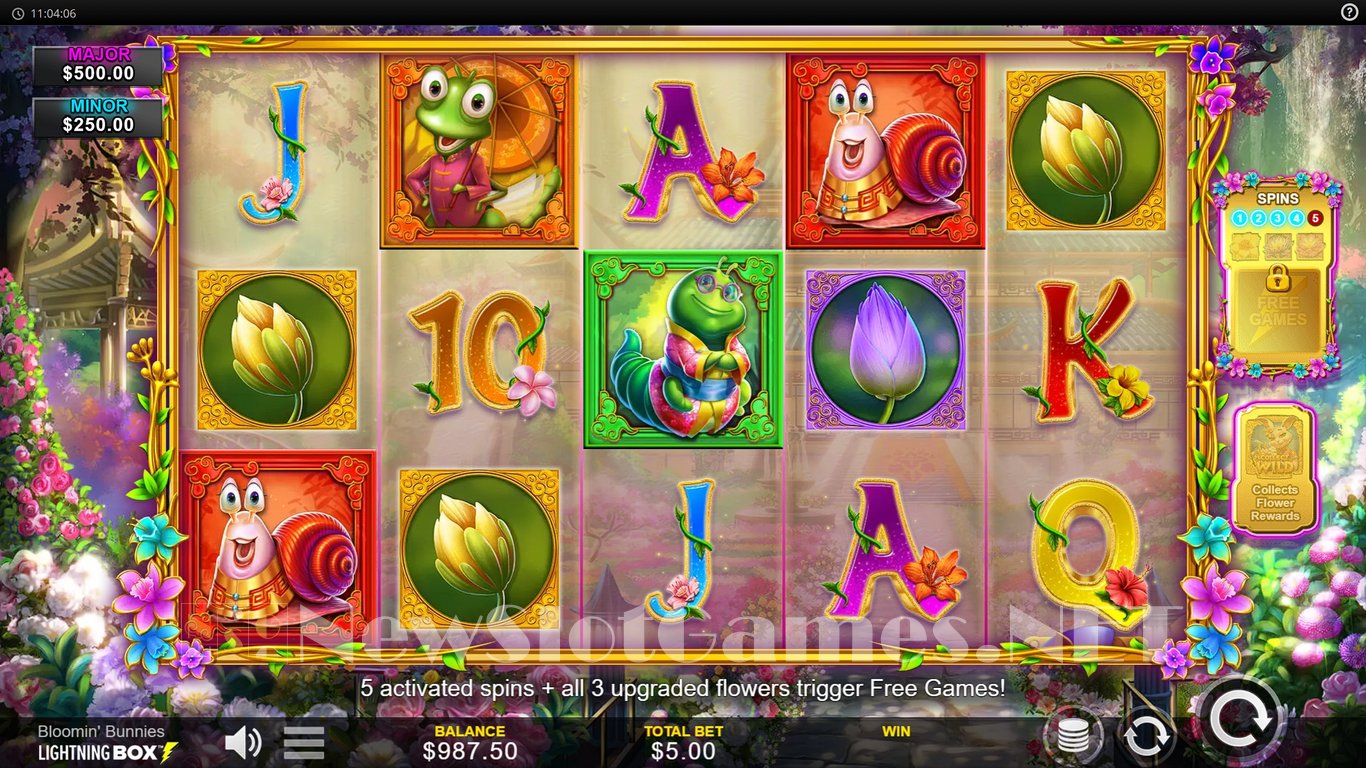 Bloomin Bunnies Slot Slot Image in Demo - pic. 4