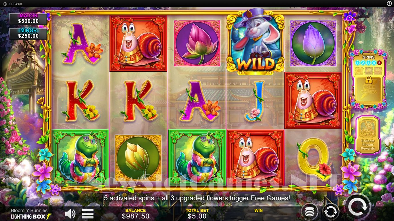 Bloomin Bunnies Slot Slot Image in Demo - pic. 5