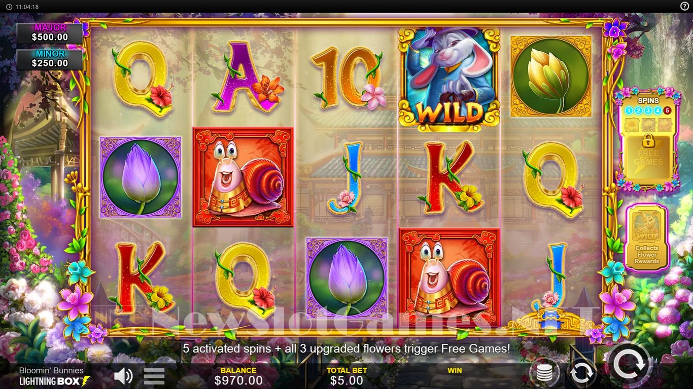 Bloomin Bunnies Slot Slot Image in Demo - pic. 7