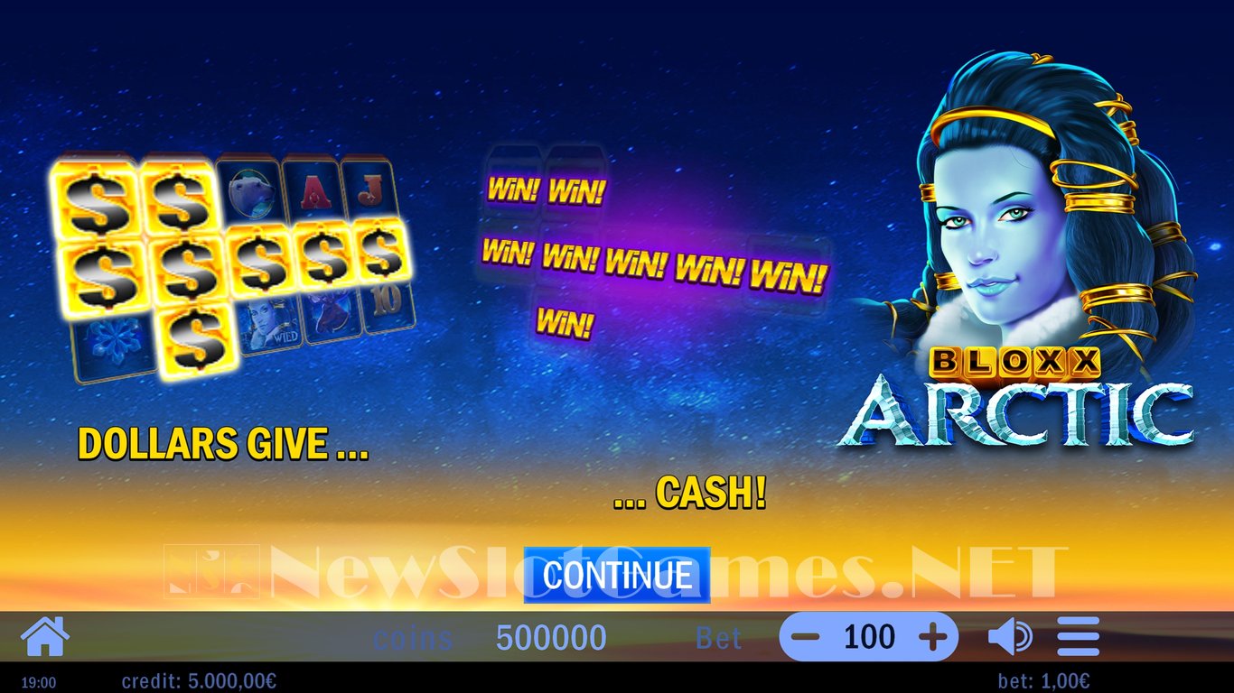 Bloxx Arctic Slot Demo Image