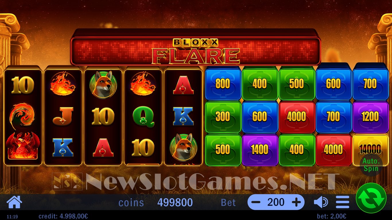 Bloxx Flare Slot Slot Image in Demo - pic. 2