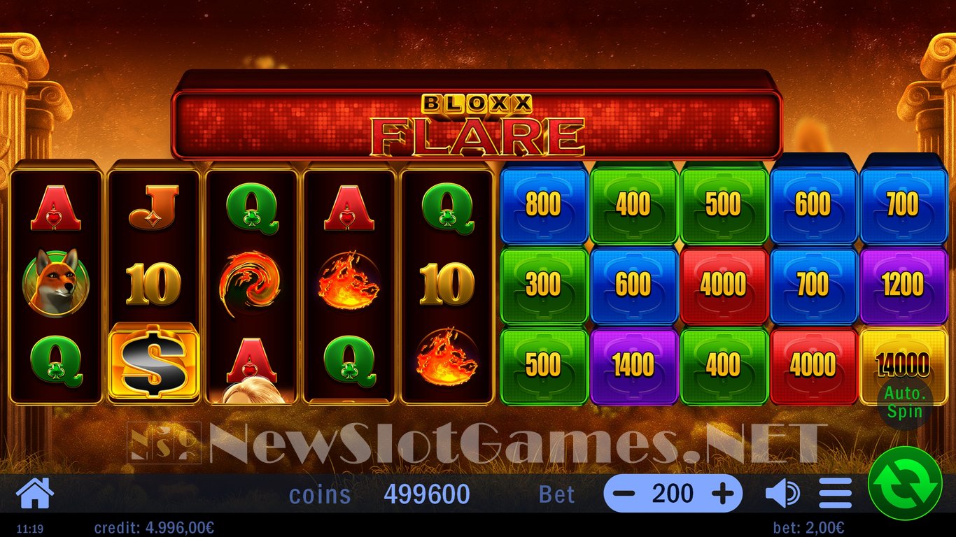 Bloxx Flare Slot Slot Image in Demo - pic. 3