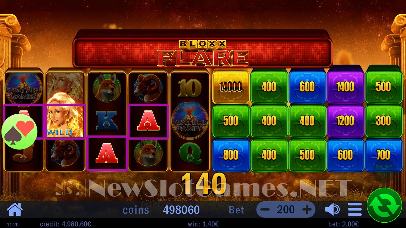 Bloxx Flare Slot Slot Image in Demo - pic. 5