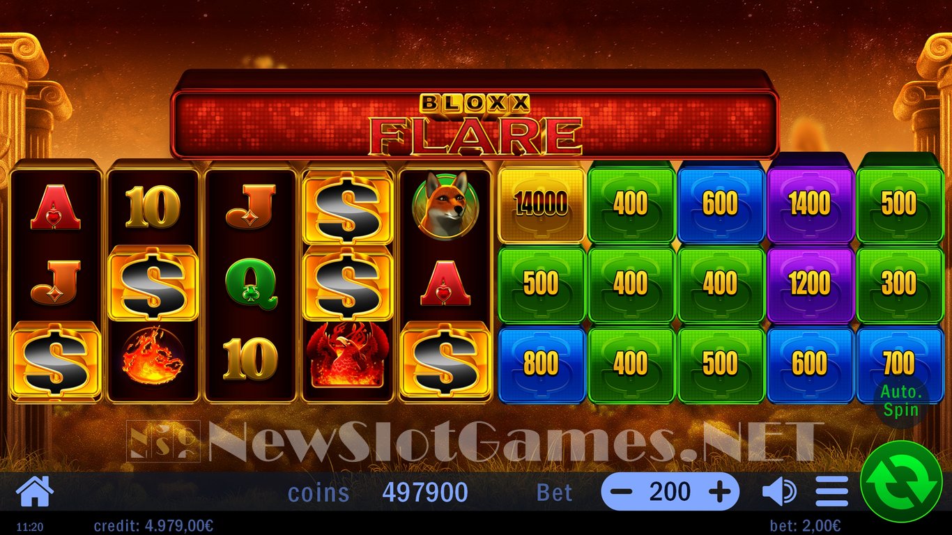 Bloxx Flare Slot Slot Image in Demo - pic. 9