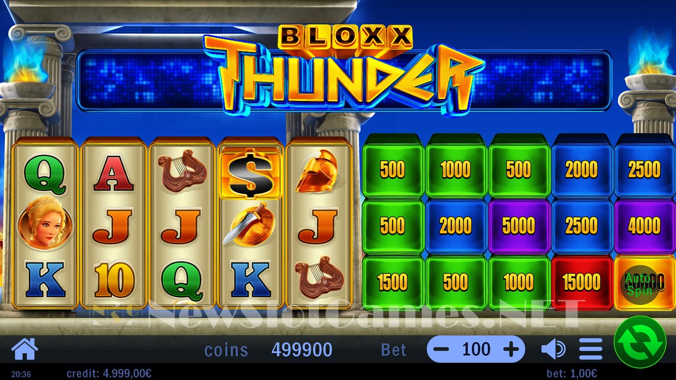 Bloxx Thunder Slot Slot Image in Demo - pic. 2