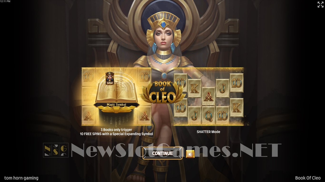 Book of Cleo Slot Demo Image