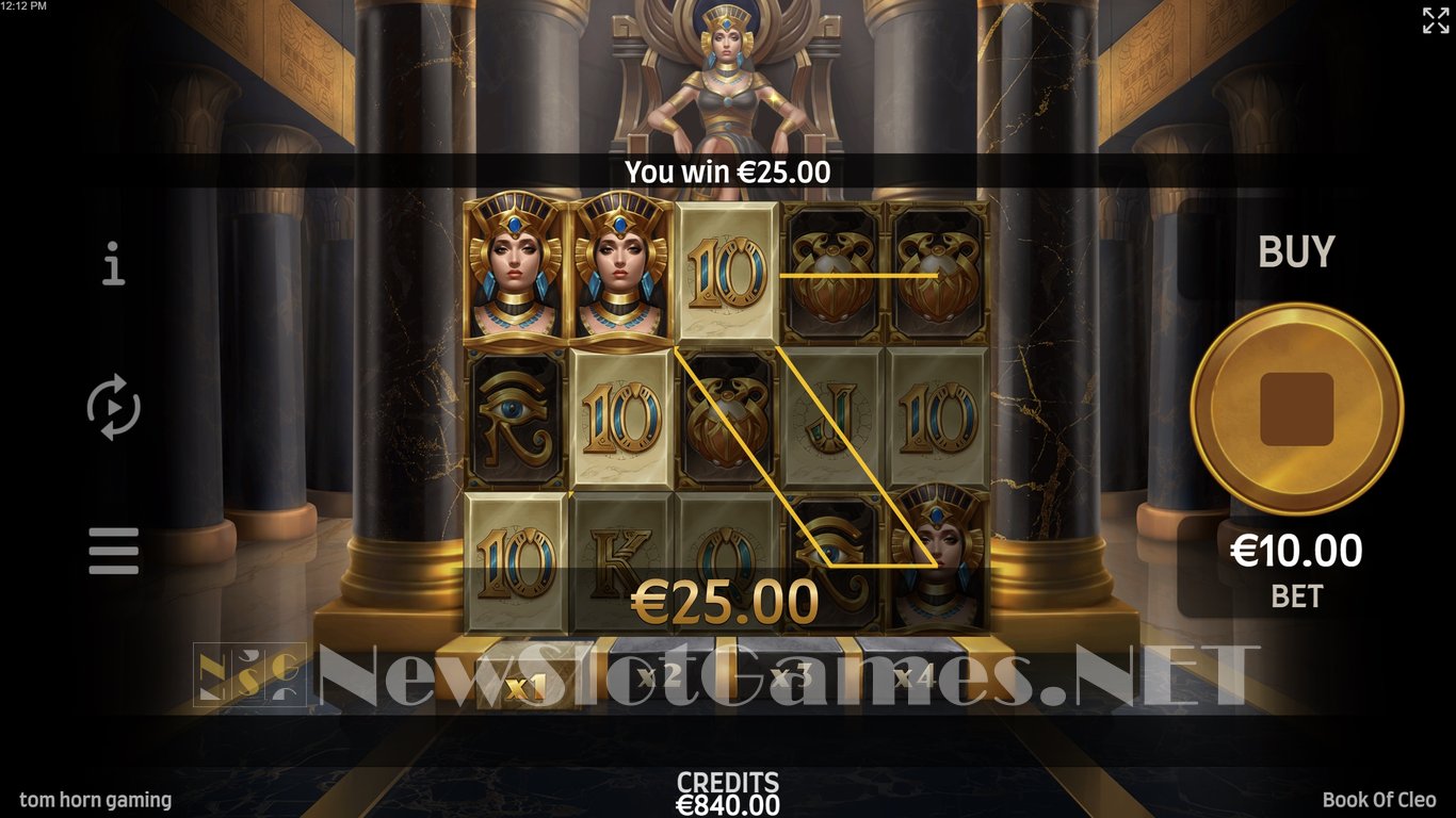 Book of Cleo Slot Slot Image in Demo - pic. 4