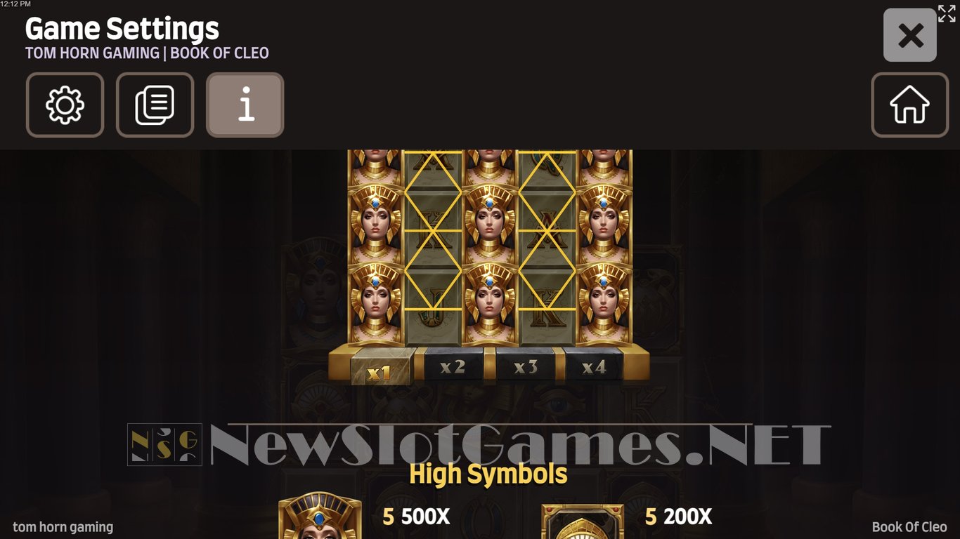 Book of Cleo Slot Slot Image in Demo - pic. 5